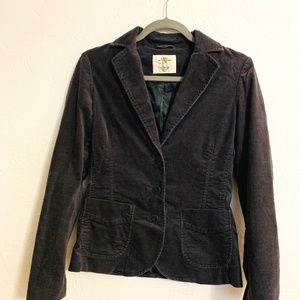 Velour Blazer